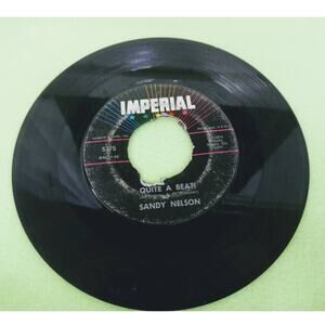 Sandy‎ Nelson - Quite A Beat / Let There Be Drums - 45rpm Vinyl Record Single 7"